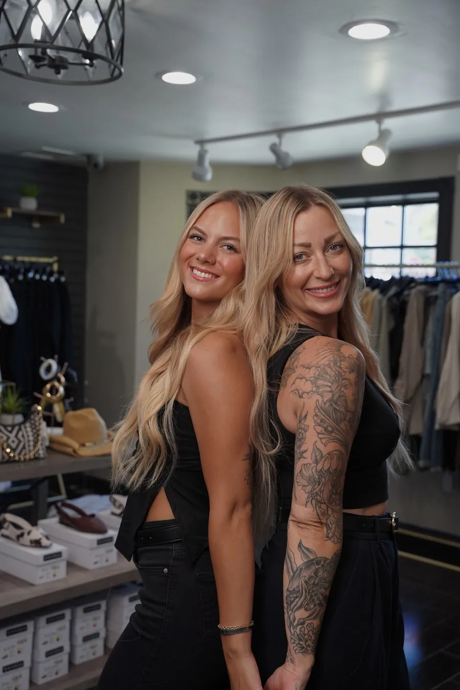 Kirra Davis and her mom, Hair by Dani, at Salon on 3rd